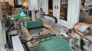 Lijmspuit- en dozenmontagemachine