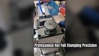hete folie stempelmachine