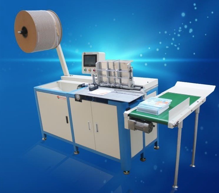 Semi-Auto Double Loop Draadbindingsmachine Kleine oefenboeken maken Kalender Double Wire Post Press Equipment