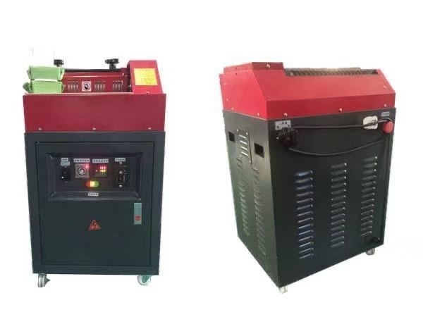 Automatische verpakkingsmachine met variabele snelheidsregeling voor warm gesmolten lijmcoating met een tankcapaciteit van 5 kg en een coatingbreedte van 400 mm