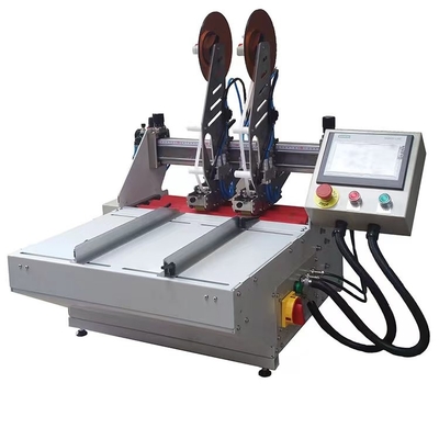 PLC-touchscreen kleef- en scheurbandmachine / dubbelzijdige tape plakmachine