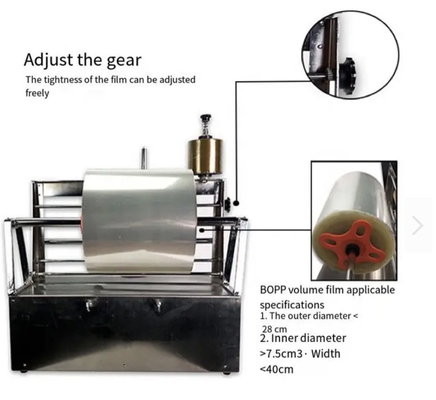 Flexible Food Snack Film Packaging Machine met BOPP-materiaal