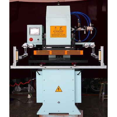 Warmfolie stempelen die cutter machine 4.8kw 100mm werkhoogte